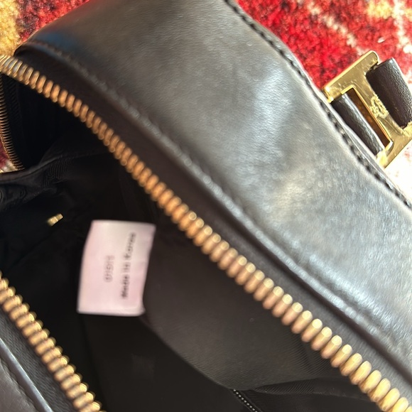 MCM black leather handbag . - Picture 7 of 7